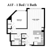 Floor plan: A1F