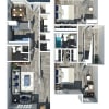Floor plan: 2 Bedroom 1.5 Bath Townhome