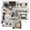 Floor plan: C1
