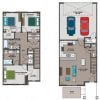 Floor plan: PARKER