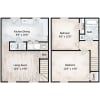 Floor plan: The Brantley