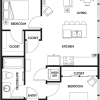 Floor plan: B2 Two Bed