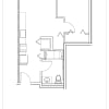 Floor plan: 1 Bed 1 Bath  A2 Type A