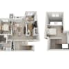 Floor plan: Atrium Shores Loft (A1EL)