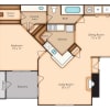Floor plan: Potomac (A3)