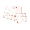 Floor plan: Market House B16D