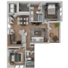 Floor plan: B3
