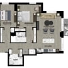 Floor plan: B1.8