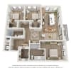 Floor plan: C1
