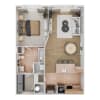 Floor plan: A1 - Renovated