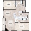 Floor plan: 2B2B