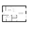 Floor plan: Plan 6 Studio