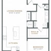 Floor plan: B18