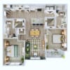 Floor plan: 2B