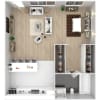 Floor plan: Studio