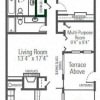 Floor plan: Hauge