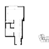Floor plan: S1 Studio