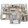 Floor plan: B1