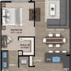 Floor plan: 1+1B - IR*