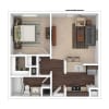 Floor plan: A1 River Loft