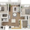 Floor plan: B20a - Chestnut