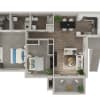 Floor plan: Two Bedroom