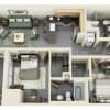 Floor plan: 2 Bedroom EE