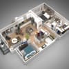 Floor plan: 2C