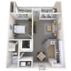 Floor plan: B