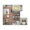 Floor plan: B2