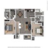 Floor plan: B5-Renovated