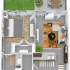 Floor plan: Trevino with Fenced-In Yard