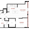 Floor plan: A14