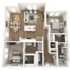 Floor plan: B2A