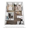 Floor plan: 1SB