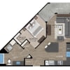 Floor plan: 1+1C