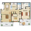 Floor plan: Plan C