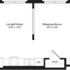 Floor plan: Studio F