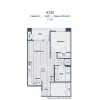 Floor plan: A735