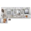 Floor plan:  The Manhattan