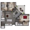 Floor plan: Nottoway