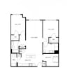 Floor plan: B21-D 2Dx2
