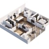 Floor plan: B2