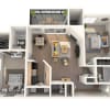 Floor plan: B1 - Swan