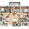 Floor plan: B8