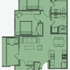 Floor plan: Deluxe Double