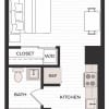 Floor plan: Studio A