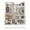 Floor plan: 1X1 EDISON