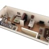 Floor plan: Studio Grand Overlook