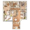 Floor plan: C3-Premium